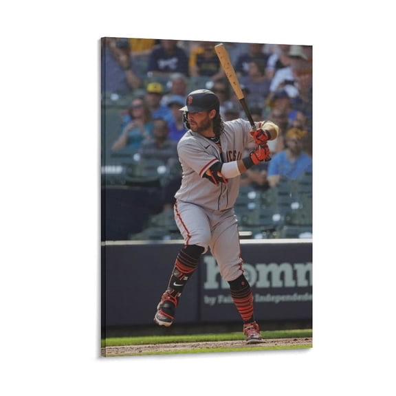 Brandon Crawford Poster Canvas Poster Print Photo Art Painting Canvas Poster Home Decorative Bedroom Modern Decor Posters Gifts 20x30inch(50x75cm)