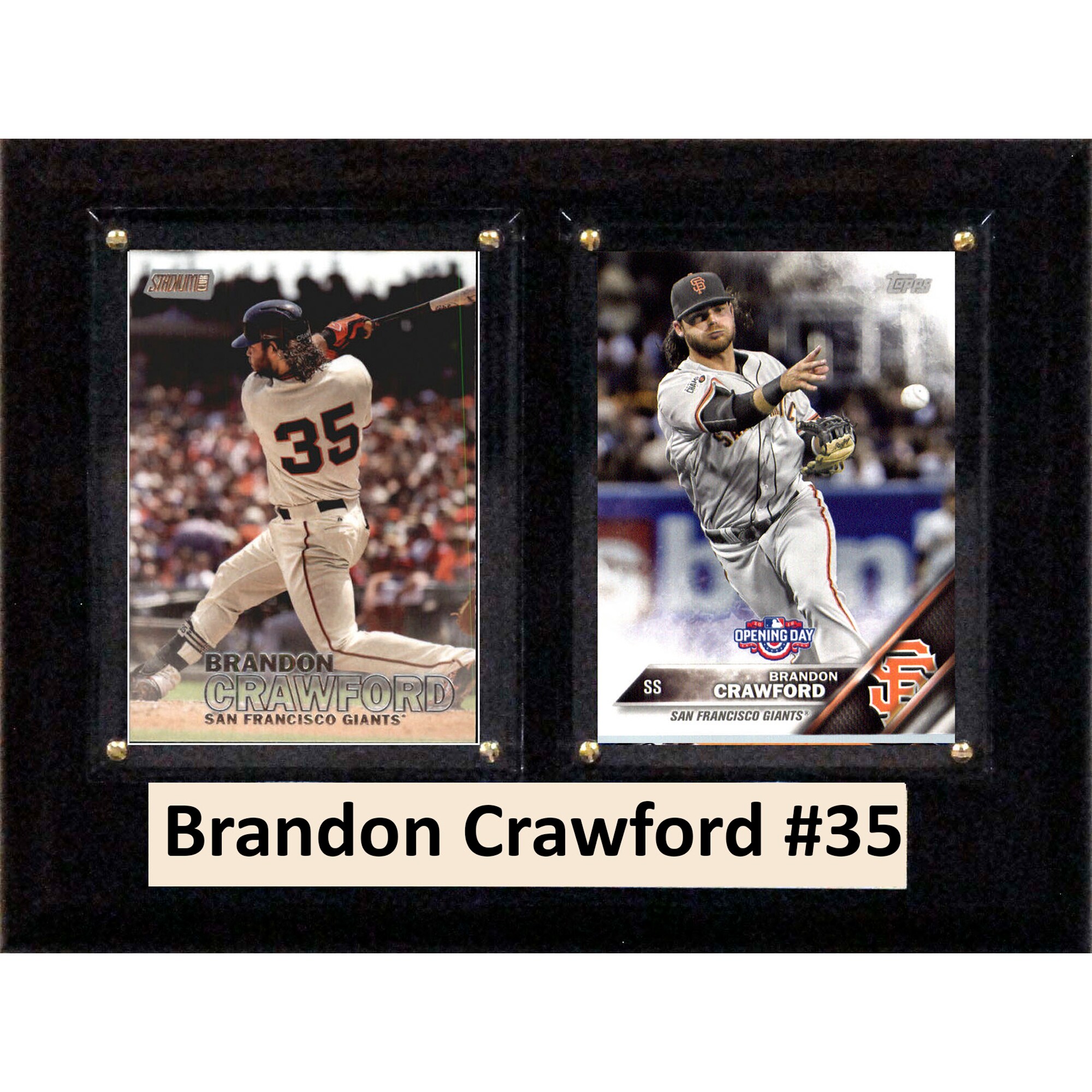 Brandon Crawford San Francisco Giants 6'' x 8'' Plaque - image 1 of 1