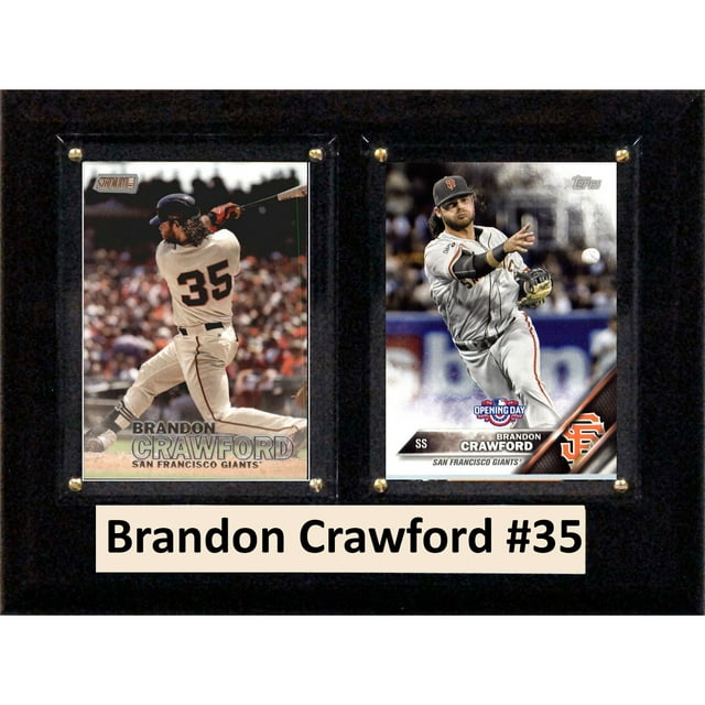 Brandon Crawford San Francisco Giants 6'' x 8'' Plaque