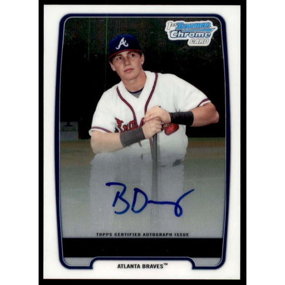 Brandon Drury Rookie Card 2012 Bowman Chrome Prospect Autographs #BCP18