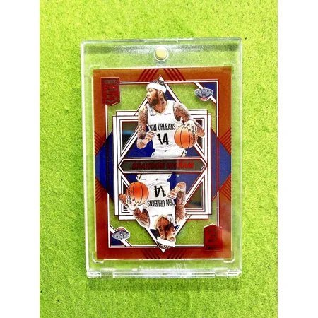 Brandon Ingram CLEAR ASIA RED SSP ELITE DECK CARD PELICANS SP 2022 MAKE AN OFFER