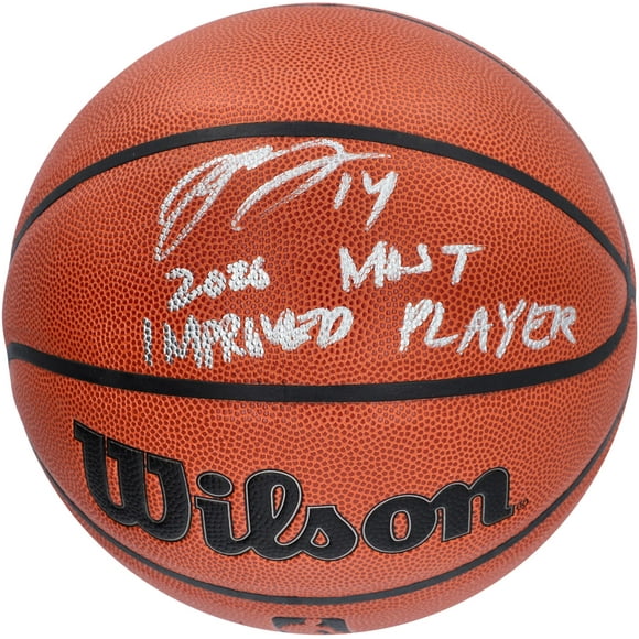 Brandon Ingram Toronto Raptors Autographed Wilson Authentic Series Indoor/Outdoor Basketball with "2020 Most Improved Player" Inscription - Fanatics Authentic Certified
