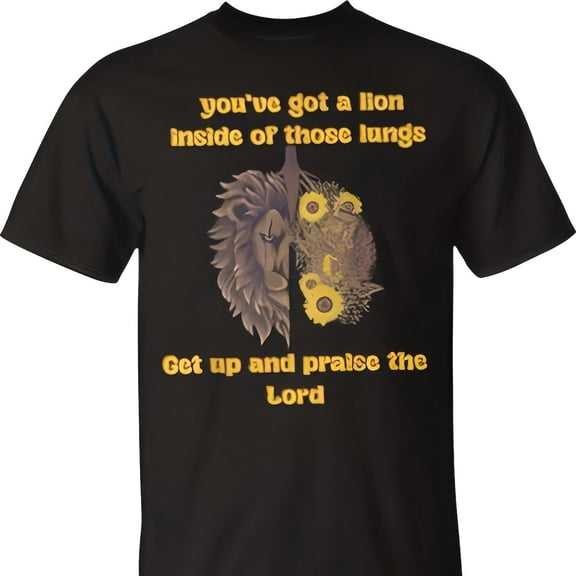 Brandon Lake Cistian Clog Lion Streetwear Graude T-Shirt