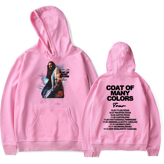 Brandon Lake Coat of Many Colors Tour Hoodie Unisex Hooded Sweatshirt Long Sleeve Tracksuit Pullover Coat