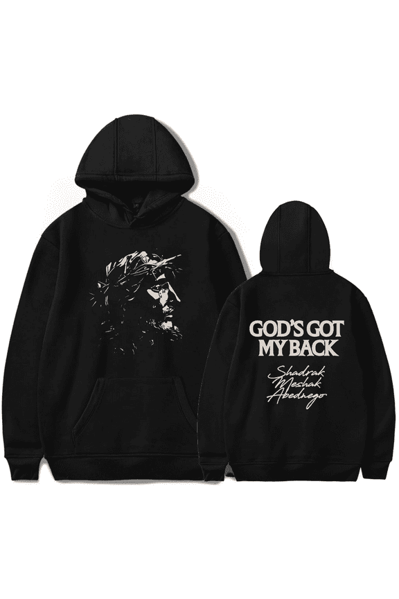 Brandon Lake God's Got My Back 2024 Merch Hoodie Pockets Drawstring Unisex Hooded Sweatshirt Fashion Clothing