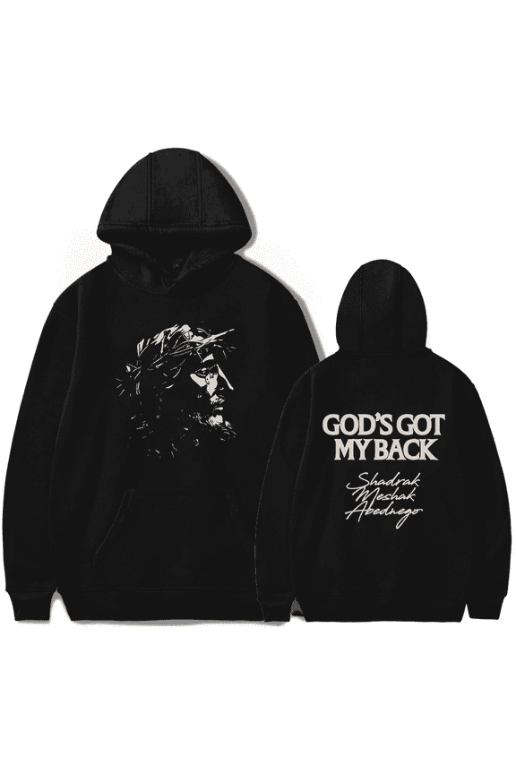 Brandon Lake God's Got My Back 2024 Merch Hoodie Pockets Drawstring Unisex Hooded Sweatshirt Fashion Clothing