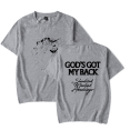 thumbnail image 1 of Brandon Lake God's Got My Back 2024 Merch Short Sleeve T-shirt Unisex Fashion Crew Neck Top, 1 of 3