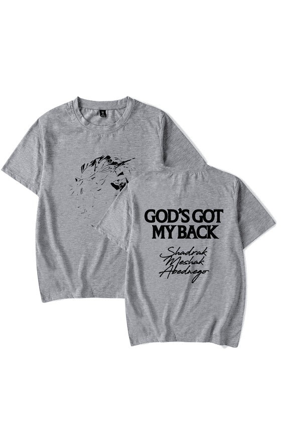 Brandon Lake God's Got My Back 2024 Merch Short Sleeve T-shirt Unisex Fashion Crew Neck Top