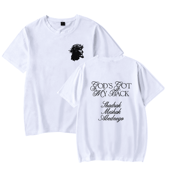 Brandon Lake God's Got My Back Merch Short Sleeve T-shirt Unisex Fashion Crew Neck Top