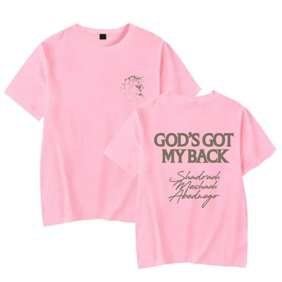 Brandon Lake God's Got My Back Merch Short Sleeve Tee Women Men Crewneck Fashion T-shirt Unisex Tops