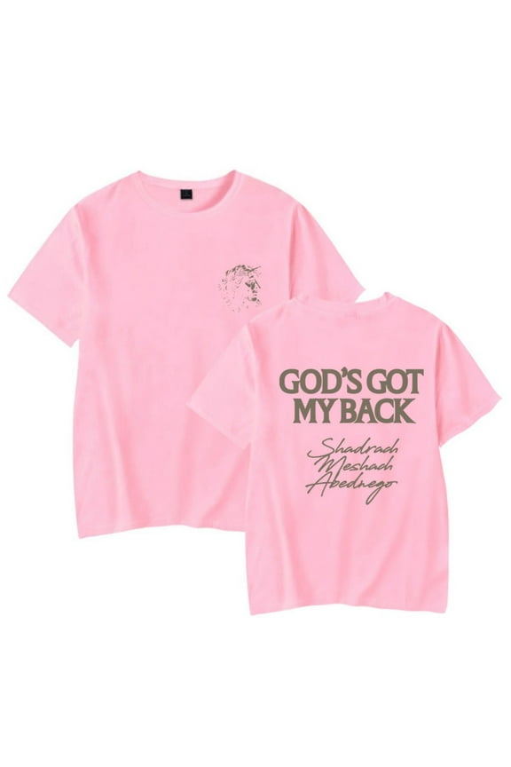 Brandon Lake God's Got My Back Merch Short Sleeve Tee Women Men Crewneck Fashion T-shirt Unisex Tops