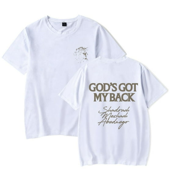 Brandon Lake God's Got My Back Merch Short Sleeve Tee Women Men Crewneck Fashion T-shirt Unisex Tops