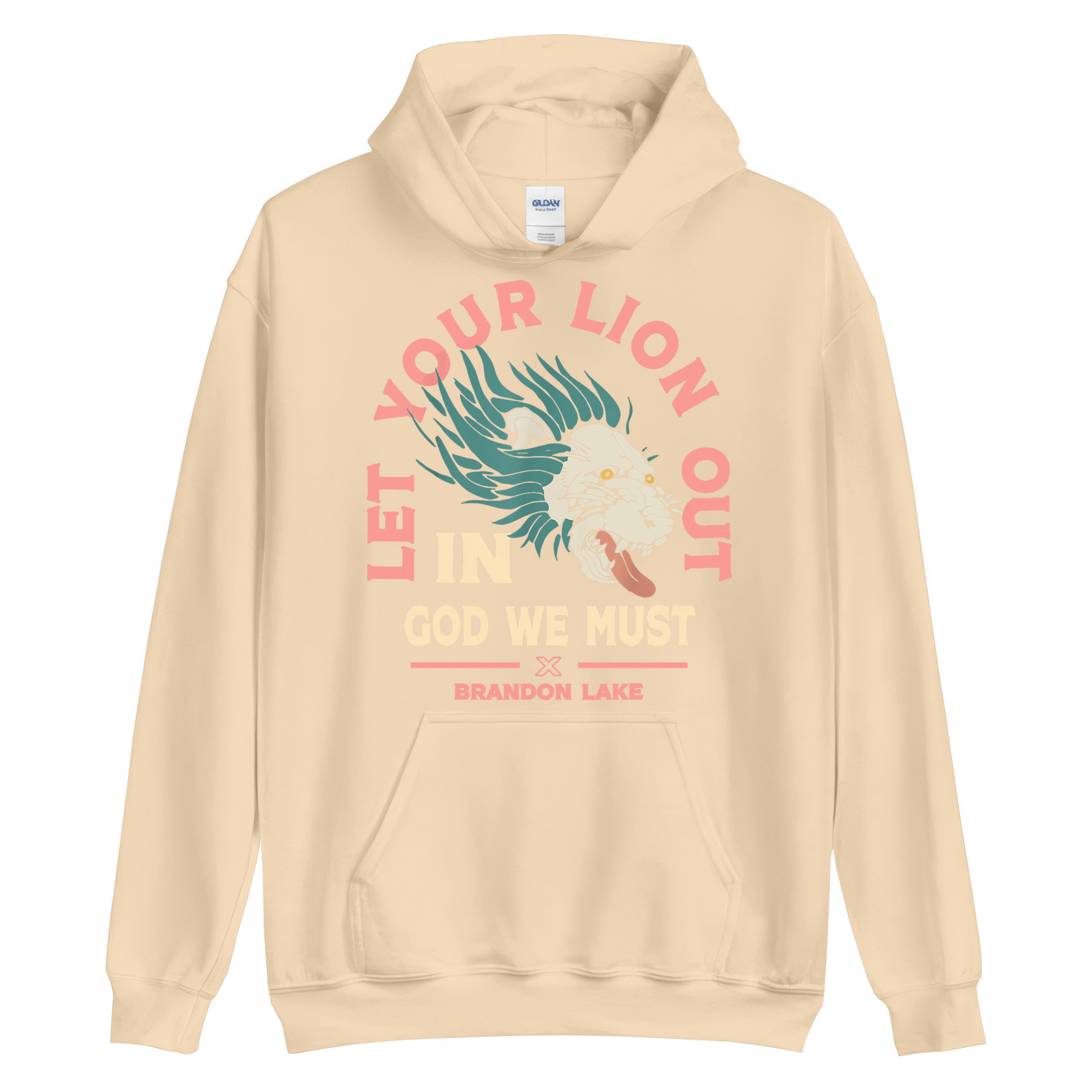 Brandon Lake Let Your Lion Out We Must Merch T-Shirt-TH31437 - Walmart.com