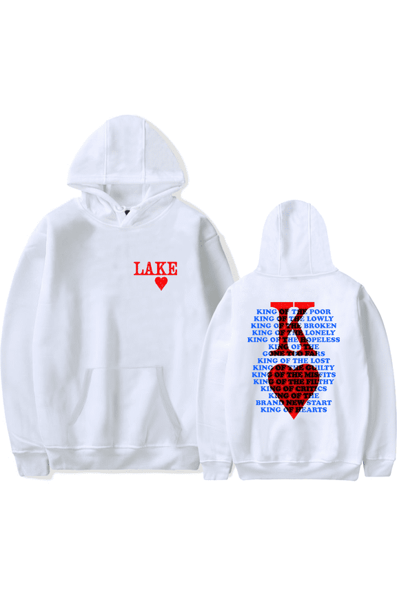 Brandon Lake Merch King Over All Hoodie Long Sleeve Fan Merch Tour Album Pullovers Unisex Casual Outfits