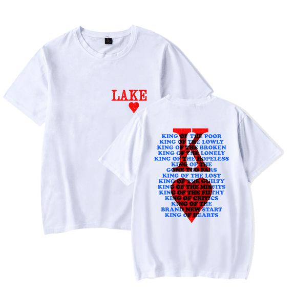 Brandon Lake Merch King Over All T-Shirt Unisex Fashion Tour Album Short Sleeve Summer Jumpers Streetwear Fan Merch
