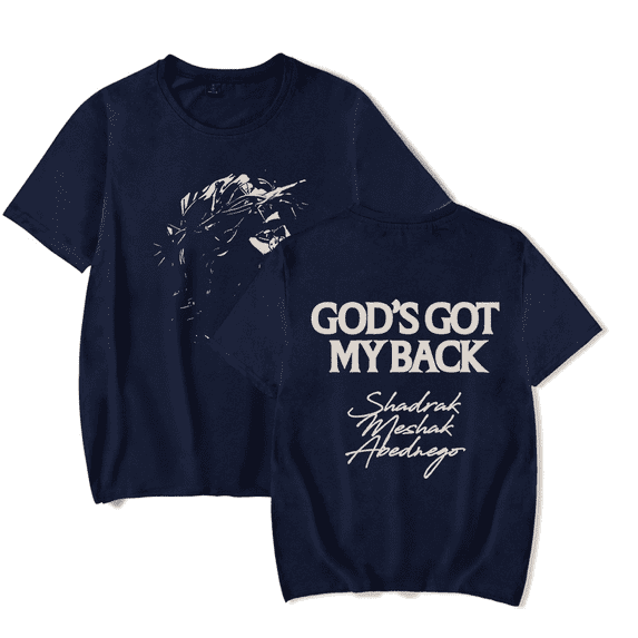Brandon Lake Merch T Shirts God's Got My Back 2024 Short Sleeve T-shirt Men Women Tops tCrewneck