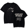 thumbnail image 1 of Brandon Lake Merch T Shirts God's Got My Back 2024 Short Sleeve T-shirt Men Women Tops tCrewneck, 1 of 2