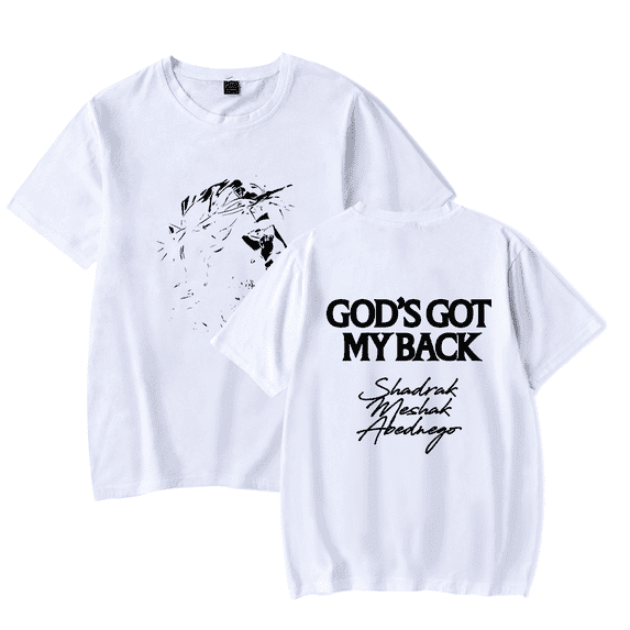 Brandon Lake Merch T Shirts God's Got My Back 2024 Short Sleeve T-shirt Men Women Tops tCrewneck