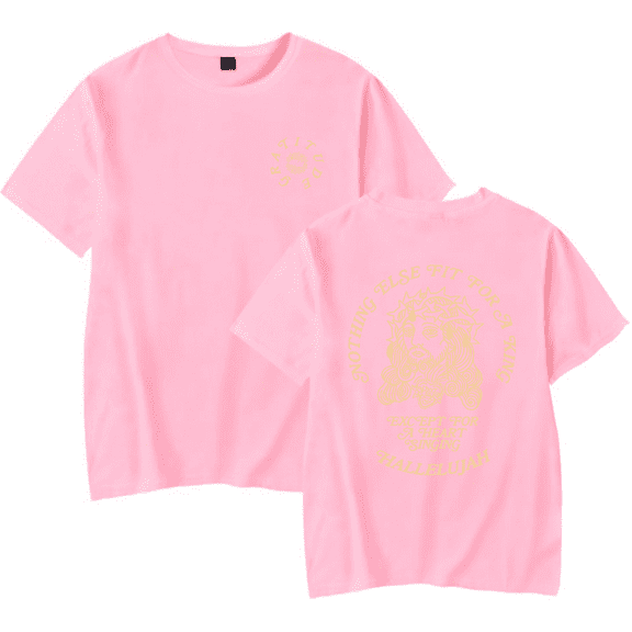Brandon Lake Nothing Else Fit For a King T-Shirt Men/Women Streetwear T-Shirt Shirt Short Sleeve
