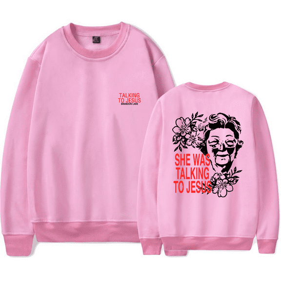 Brandon Lake Talking To Jesus Crewneck Sweatshirt Merch Casual Sweatshirt Unisex Clothing