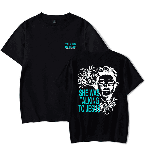 Brandon Lake Talking To Jesus T-Shirt Men/Women Streetwear T-Shirt Shirt Short Sleeve