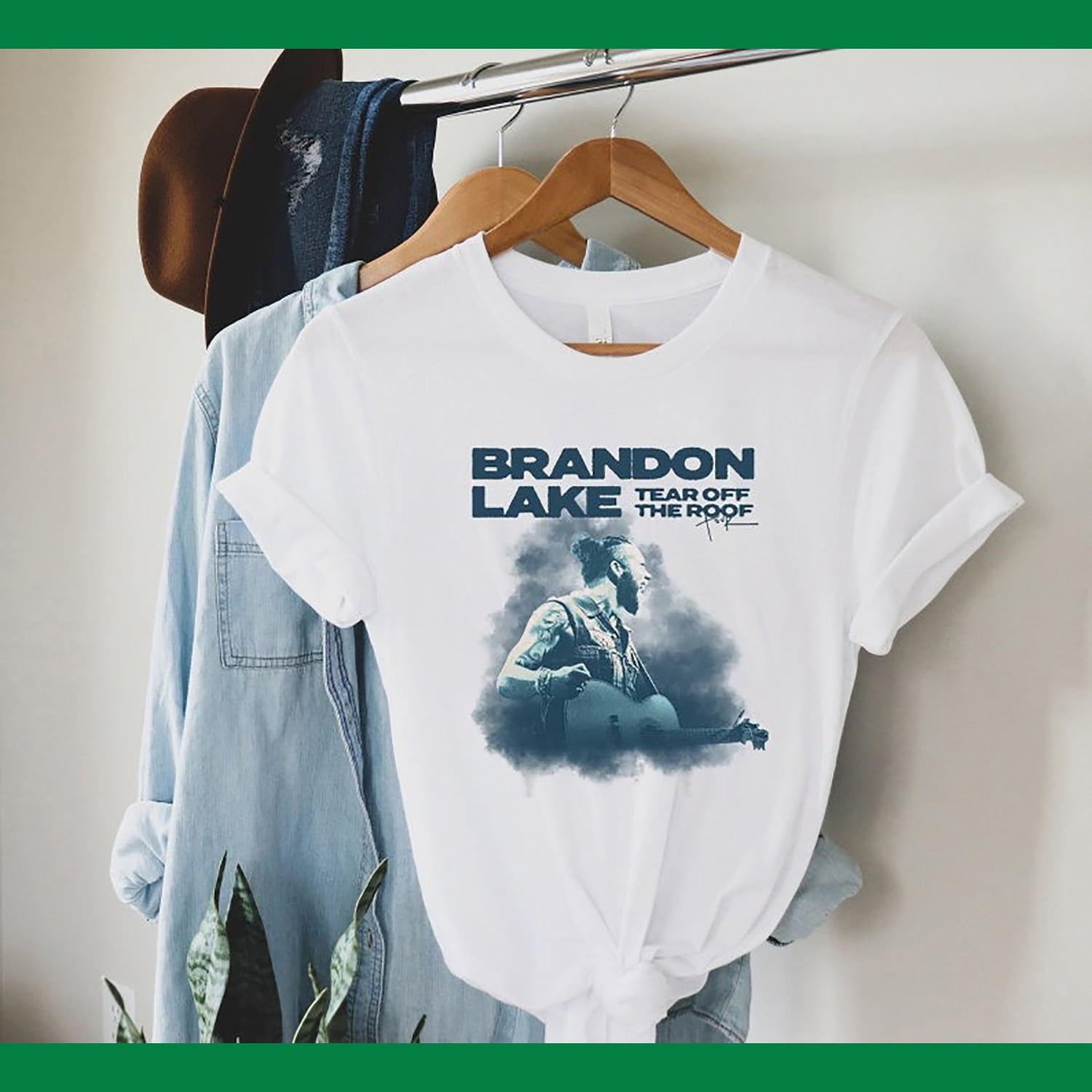Brandon Lake Tear Off The Roof Tour 2024 Shirt, Brandon Lake Fan Gift