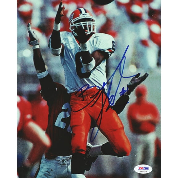 Brandon Lloyd Autographed 8x10 Photo Illinois Fighting Illini PSA/DNA #S35513
