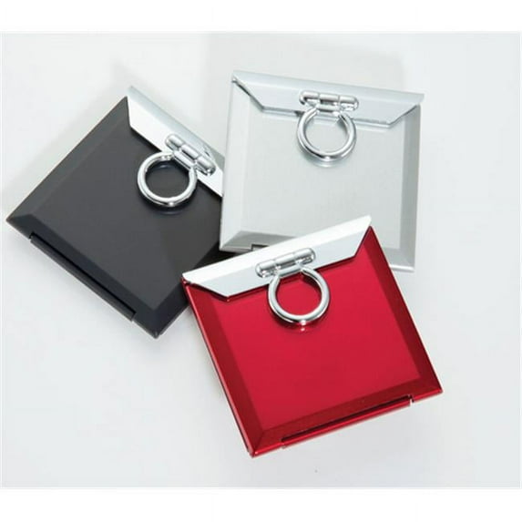 Brandon M-614SIL 2X Normal Compact Mirror Square, Silver