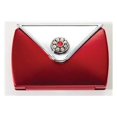 thumbnail image 1 of Brandon M-737 7X Normal Rhinestone Envelope Compact, Ruby, 1 of 1