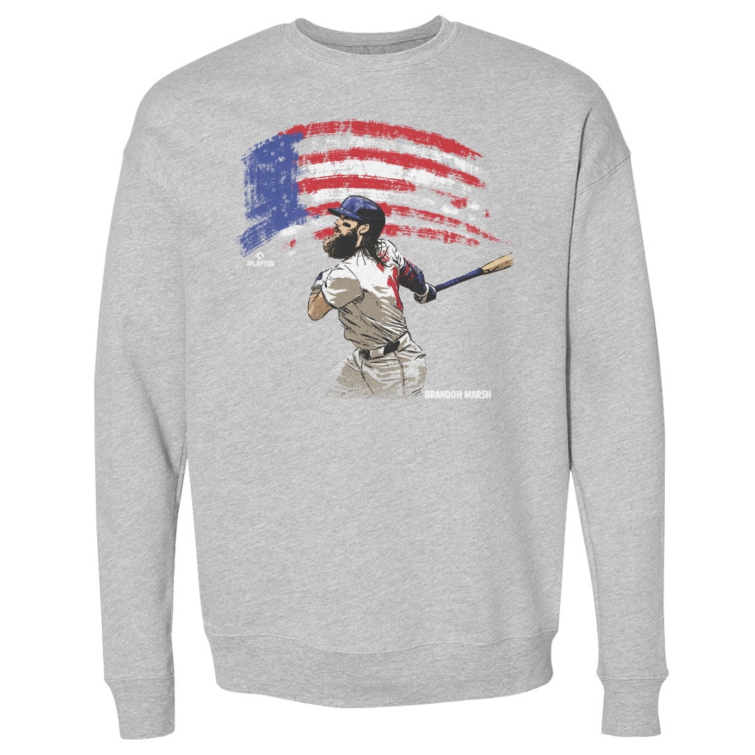 Brandon Marsh Philadelphia American Flag Swing Sweatshirt