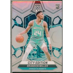 Brandon Miller Rookie Card 2023-24 Panini Mosaic City Edition Silver #277