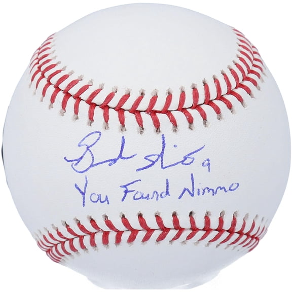 Brandon Nimmo New York Mets Autographed Baseball with "You Found Nimmo" Inscription - Fanatics Authentic Certified