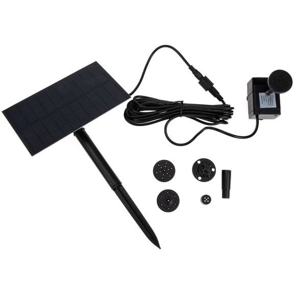 STRANDCHIC Fountain Pump Outdoor Garden Decor Low Noise Practical Set