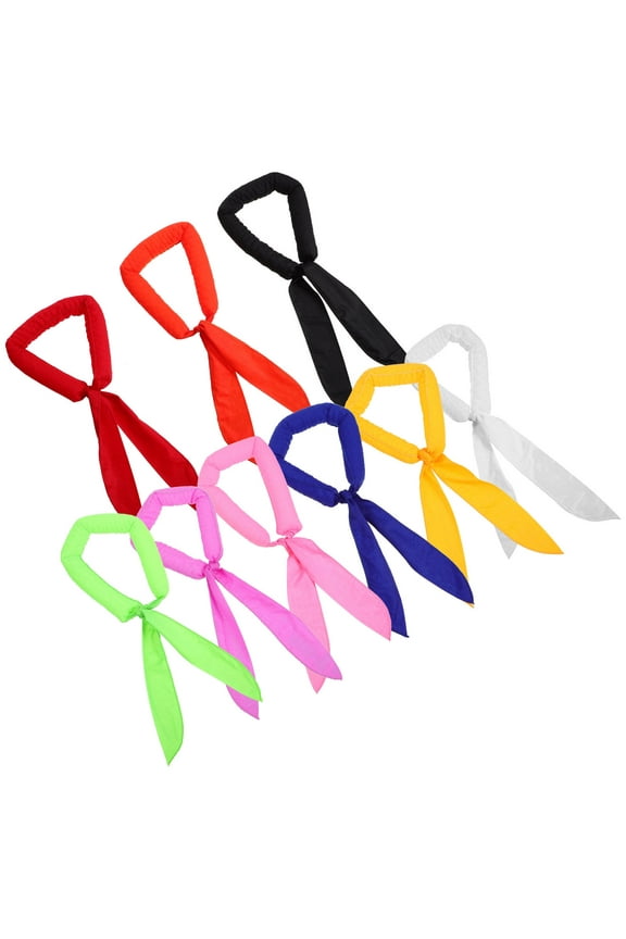 9pcs Cooling Scarf Neck Wrap Bandana Instant Chill Headband