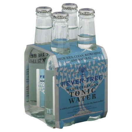 Brands of Britain Fever Tree Tonic Water, 4 ea