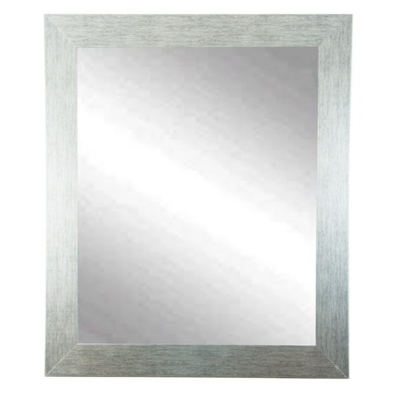 Organic Silver Vanity Wall Mirror