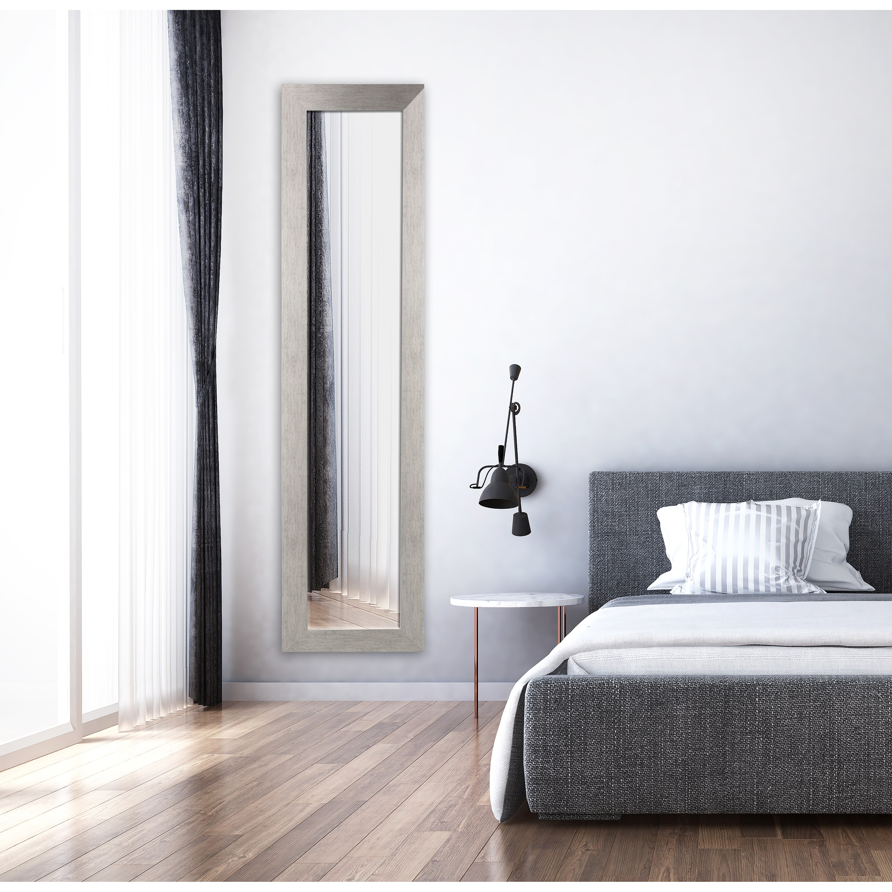 BrandtWorks Silver Accent Wall Mirror 21.5 x 55