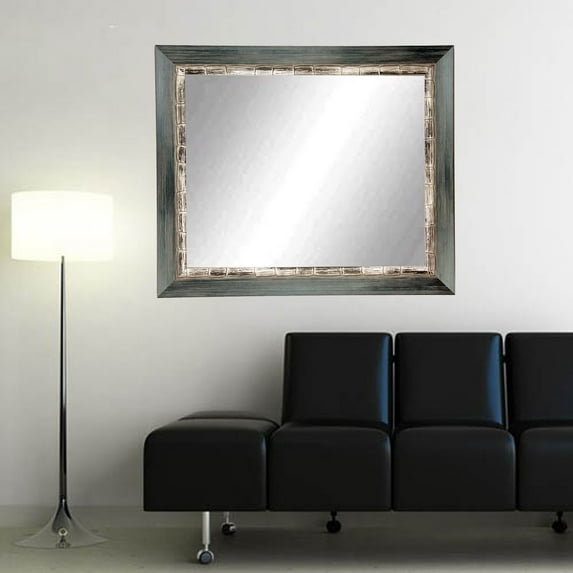 Brandtworks Multi Size Weathered Harbor Wall Mirror - cream/white/weathered 32 x 38