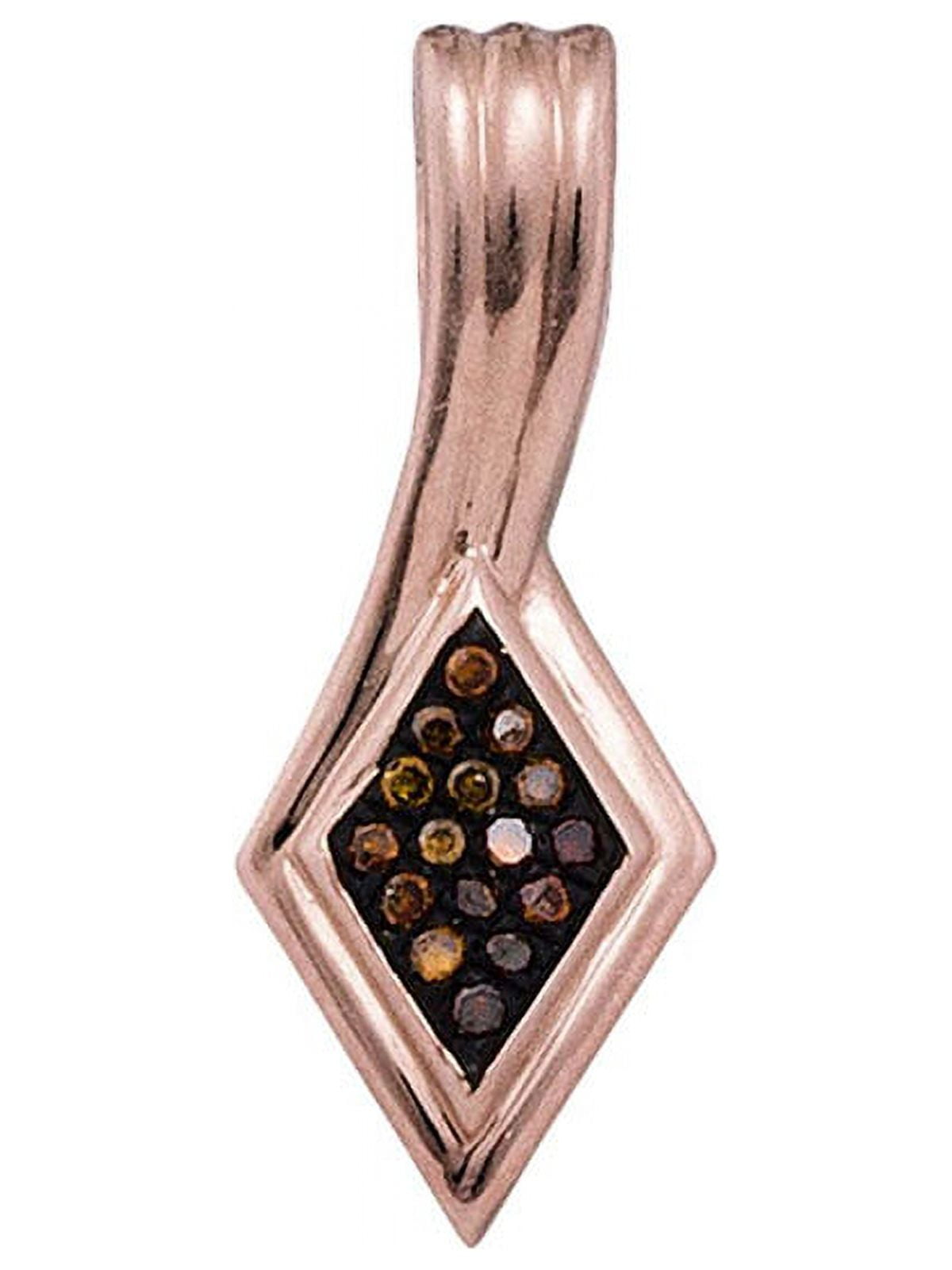 Brandy Diamond® Dark Chocolate Brown 10K Ravishing Rose Gold Fine