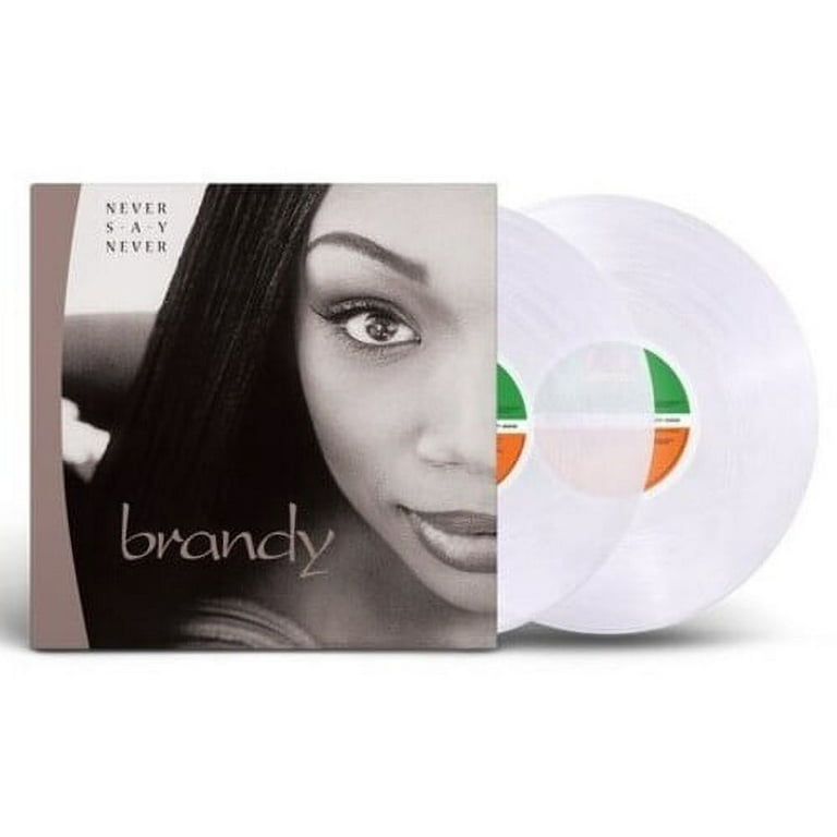 Brandy - Never Say Never - Limited Clear Record Vinyl