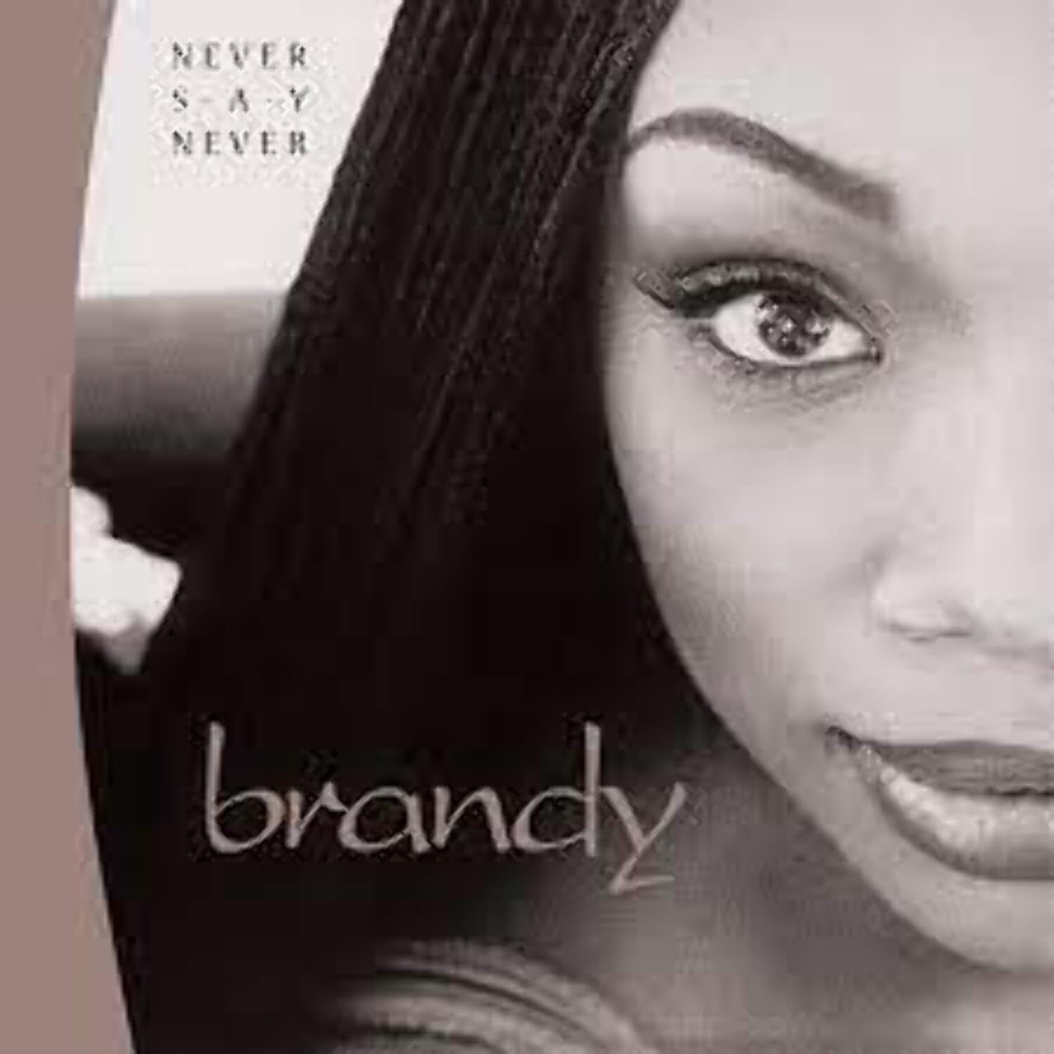 Brandy『Never Say Never』LP アナログ レコード Brandy - Never Say Never - Limited Clear Record Vinyl