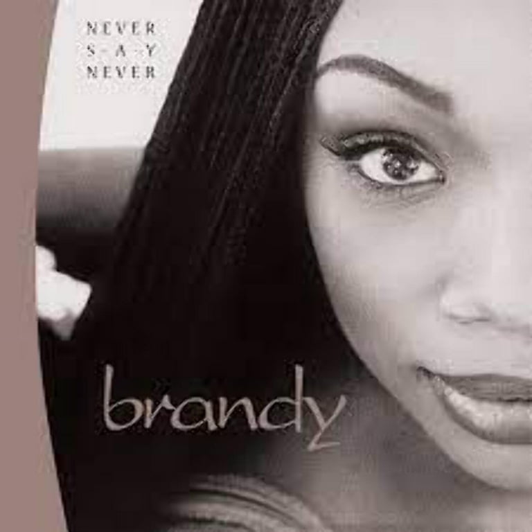 Brandy『Never Say Never』LP アナログ レコード Brandy - Never Say Never - Limited Clear Record Vinyl