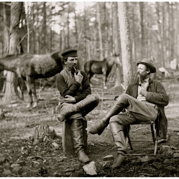 Brandy Station, Virginia. Discussing the options of the next move Poster Print (24 x 36)