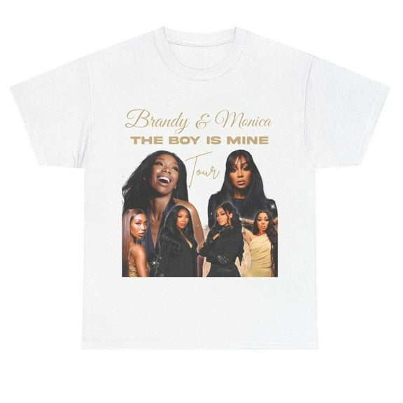 Brandy and Monica Tour T-Shirt - The Boy Is Mine Concert Tee