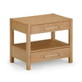 thumbnail image 1 of Brandyss Birdseye Maple 2-Drawer Nightstand, 1 of 4