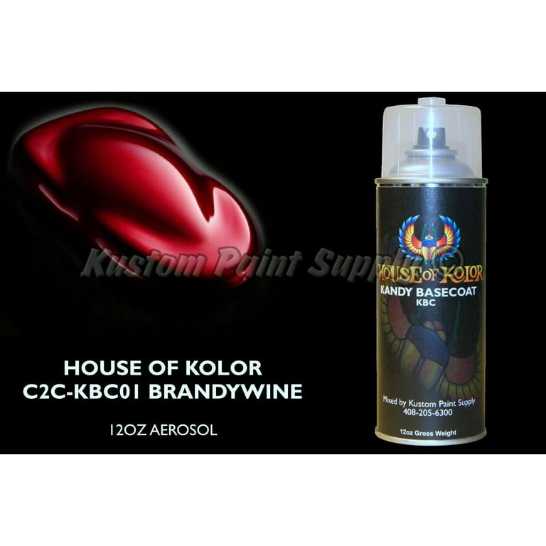 Brandywine Kandy Basecoat KBC01 House of Kolor 12oz Aerosol Can Shimrin  Kandy 