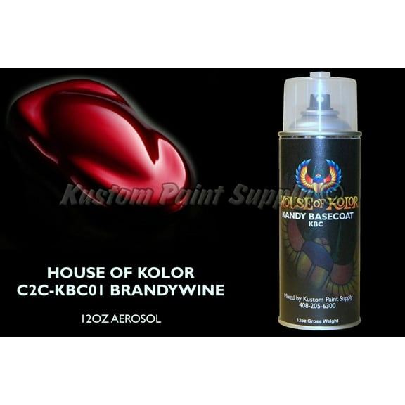Brandywine Kandy Basecoat KBC01 House of Kolor 12oz Aerosol Can Shimrin Kandy