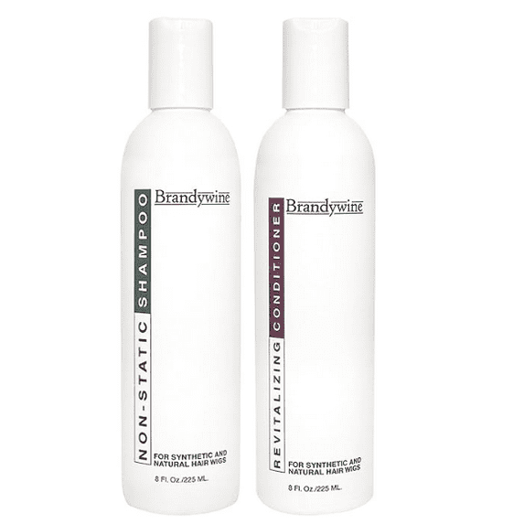 Brandywine Non Static Shampoo & Revitalizing Conditioner 8 Ounce., Value Pack Bundle 2 items