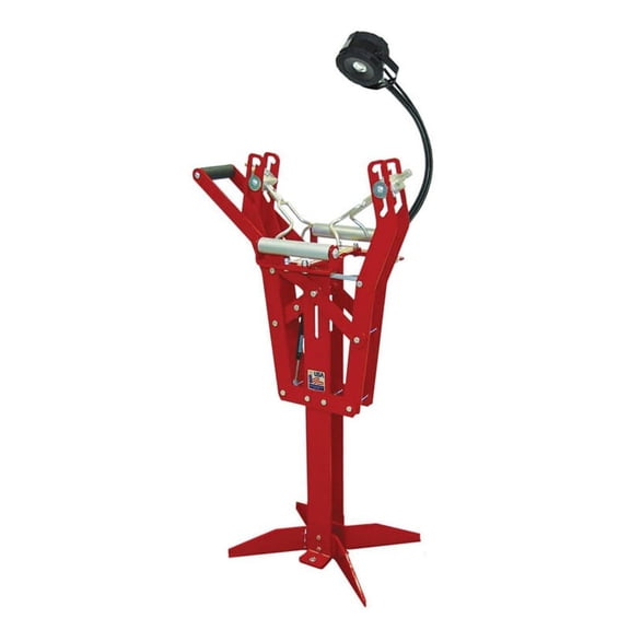 Branick Tire Spreader Model 5045 with Built in Rollers and LED Inspection Light