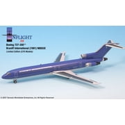 Braniff Boeing 727-200 Die-Cast Model   1200 Ultra Purple/Silver Livery